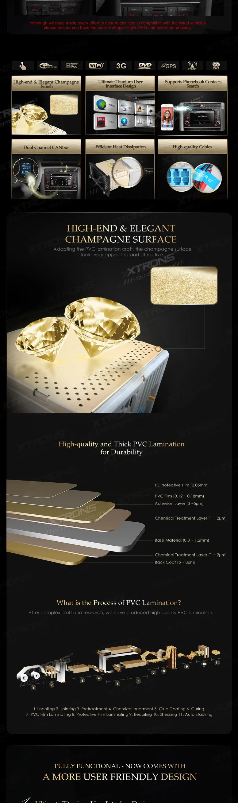 Discount XTRONS 7 Inch 2 din car audio HD Touch Screen stereo DVD Player With GPS Navigation Canbus For Audi A4 1 Discount XTRONS 7 Inch 2 din car audio HD Touch Screen stereo DVD Player With GPS Navigation Canbus For Audi A4 1