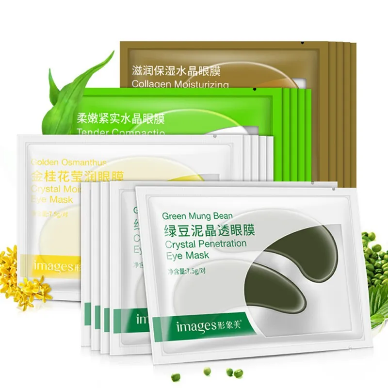 Mung Bean Mud Eye Care Mask Dark Circle Anti Aging Wrinkle Fine Lines Skin Face K2 | Красота и здоровье