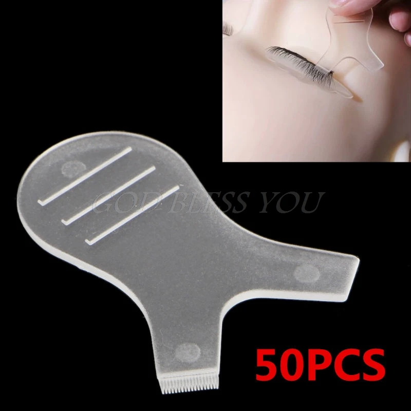 

50PCS Silicone Eyelashes Lift Lifting Curler Eye Lash Extension Graft Brush Tool