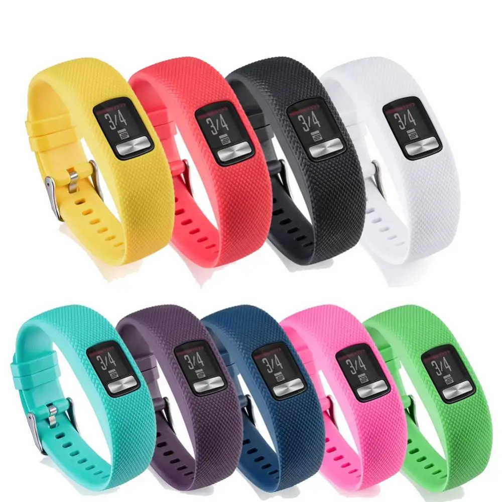 

New For Garmin Watch Strap, Replacement Silicone Watchband For Garmin Vivofit 4 Smartwatch