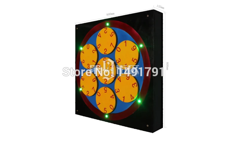 

Реквизит для выхода в комнату, 7-позиционный вращающийся стол, такагизм, игровой реквизит для открытия замка или контроллера двигателя