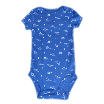 Ins new dinosaur series baby cotton jumpsuit baby robes romper newborn short-sleeved baby boy SO9E21
