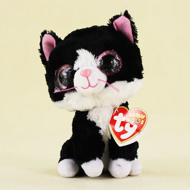 15 Cm Ty Fischi Beanie Grandi Occhi Giocattolo Della Peluche Il