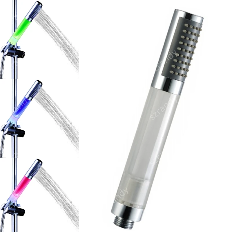 

LD8008-A13 Ball Shape RGB Sensor Hand Shower Color changes with different water temperature without color box