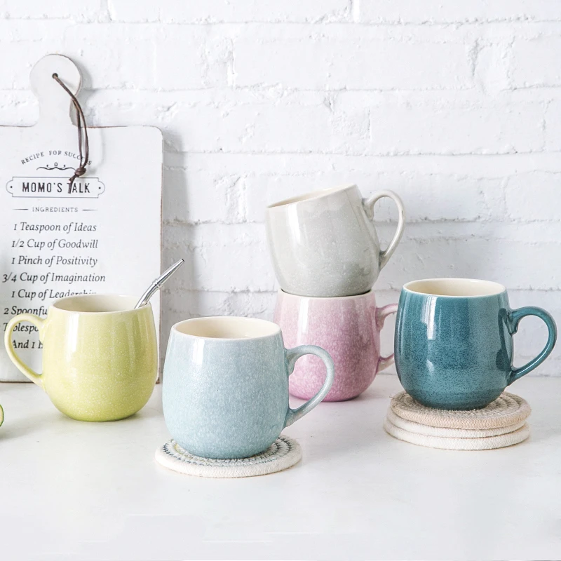 

Home Creative Milk Mug Cup Ceramic INS Nordic Coffee Small Fresh Fashion Student Cup Coffee Mugs