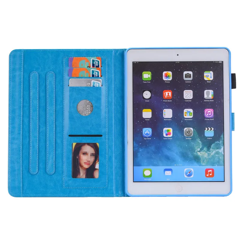 Модный мультяшный чехол Wekays для Apple iPad Air 2 Чехол 6 Air2 Радужный планшета из