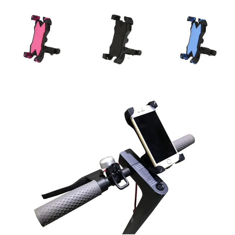 

Phone Holder For Xiaomi M365&pro Ninebot Adjustable Foldable Phone Holder 360 Degrees Rotate Motorcyle/Scooter/Electric bike Phone Stand Holder