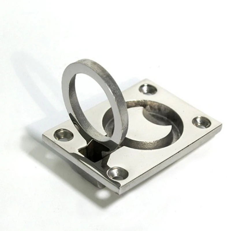 

Durable Stainless Steel Marine Boat Deck Hatch Flush Pull Lift Handle Ring Door Knobs Handles Pull Ring
