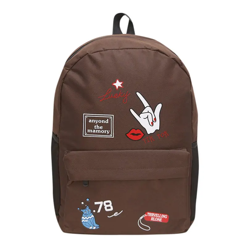 Buy Bag Accessory 2018 Women Girls Preppy Letter Print