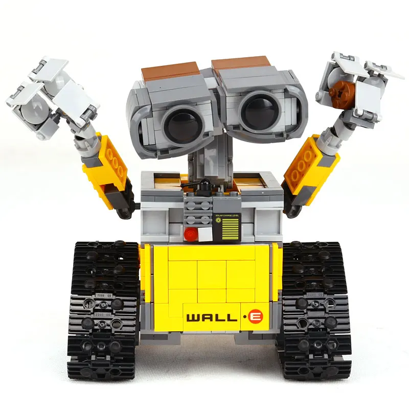

2016 New GonLeI 39023 687Pcs Idea Robot WALLE Model Building Kits Blocks Bricks Children Toys compatible 16003 Kids toys Christ