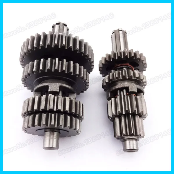 YX110 125 Transmission Super Gear Box Main Counter Shaft For 110cc