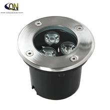 3X3 W светодиодный подземный свет IP67 похоронены Встраиваемый светодиодный прожектор открытый светильник DC12V/AC85-265V 9 Вт светодиодный rgb подземный лампа, получившая сертификат Европейского соответствия и по ограничению на использование опасных материалов в производстве 16 шт