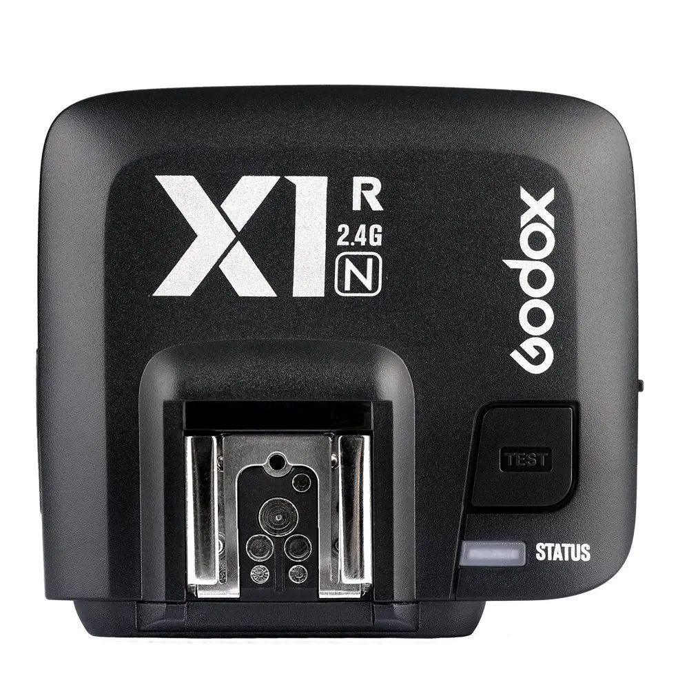 

Godox X1N X1N-R(only receiver)2.4G TTL wireless remote control trigger X1-N camera flash trigger for Nikon Camera with HSS