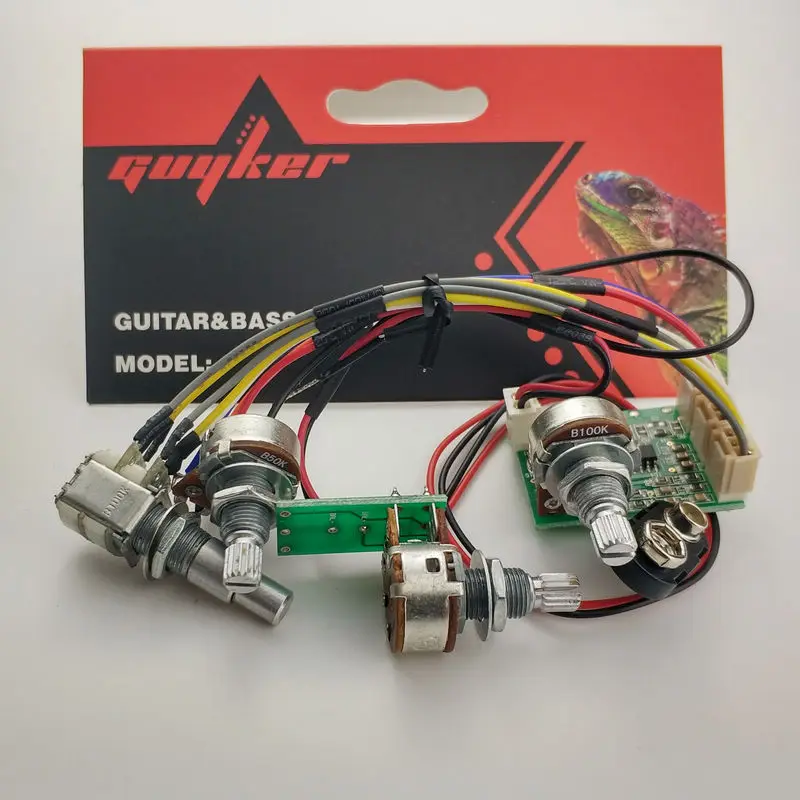 

Electric bass line BAND EQUALIZER BASS MIDDLE TREBLE EQUALIZER FOR BASSES SE3-A