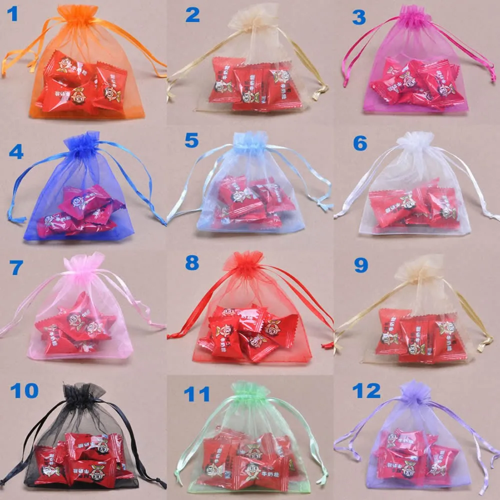 colours organza pouch-S