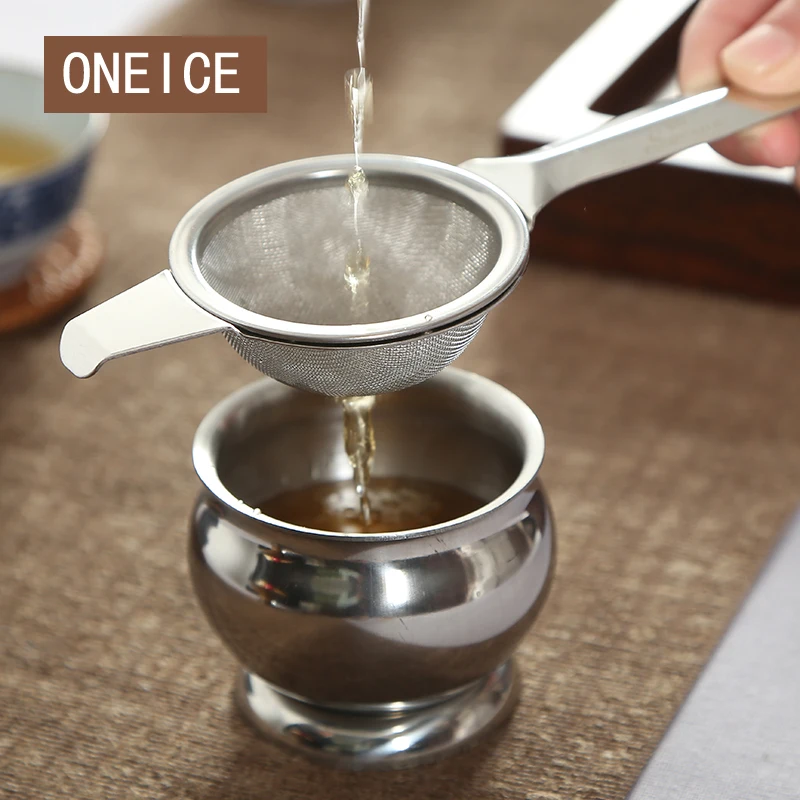 ONEICE чайное ситечко белый фарфор удовлетворить Будда подставка для чая керамический фильтр
