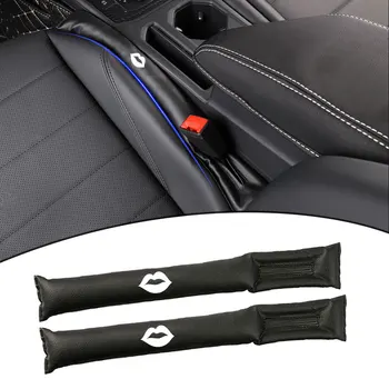 

Car PU leather seat gap filler pad seat leak proof mat seat gap soft pad prevent objects from falling seat belt accessory