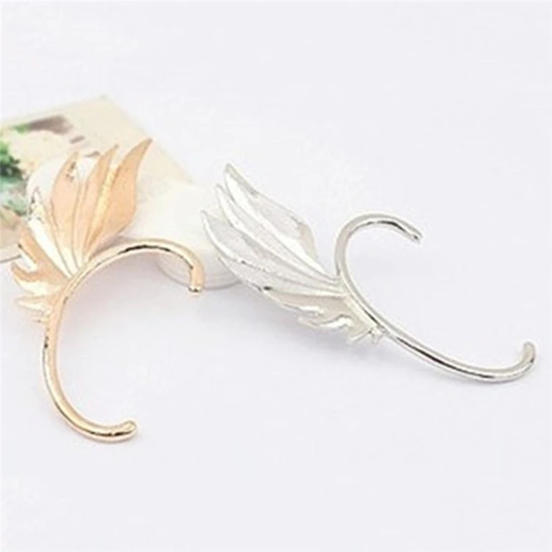 Punk Style Fairy Chain Ear Cuff Wings Earrings Clip For Man Woman Jewelry Valentine's Day/Birthday/Christmas Gifts 1 pcs,ear clip earrings,clip earrings,ear clip,ear accessories