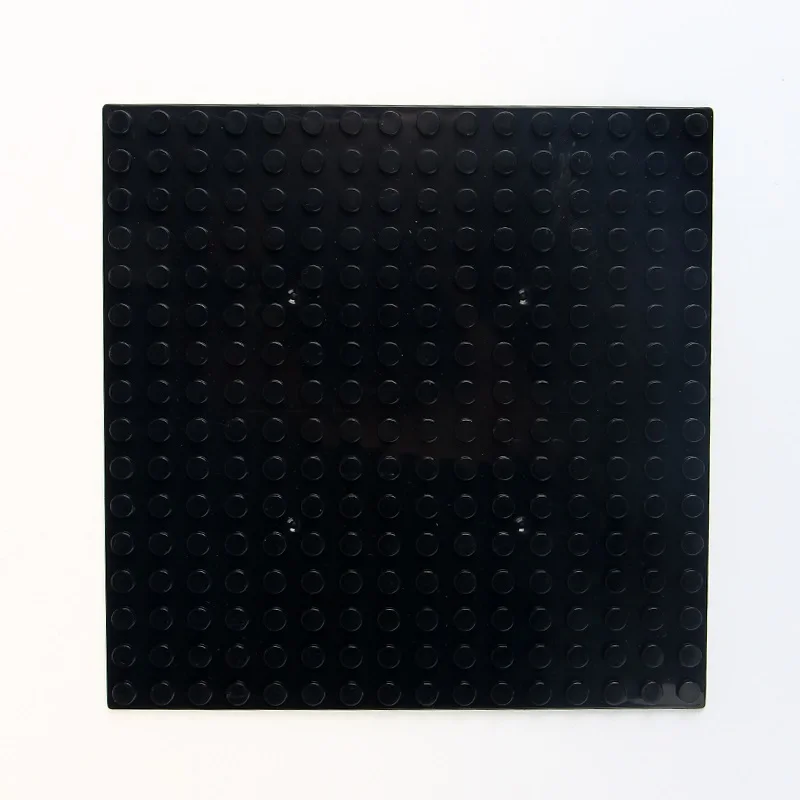 black lego baseplate
