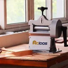 8116 Leather paring machine,Manual swing leather skiver,hand leather peel tools,vegetable tanned leather splitter max 10cm width