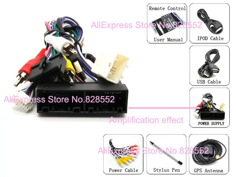 Best Free Shipping Good Quality Big Screen 8 Inch Car DVD Player For Hyundai IX45 With Radio GPS Navigation BT TV Free Maps 7