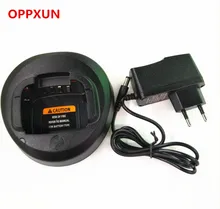 OPPXUN 5PCS OPPXUN Black Ni-MH Battery Charger for Motorola Walkie Talkie CP185 EP350 CP476 CP477 CP1300 CP1600 CP1660 P140