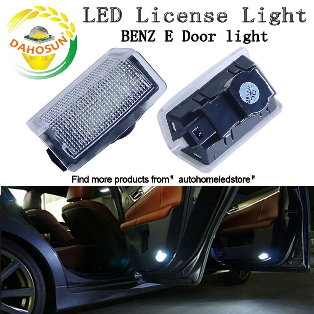 2PC LED courtesy light/LED Door light for Benz E Door Light with Emark