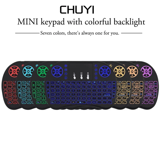 Best Price 2.4Ghz Wireless QWERTY Keyboard Air Mouse Mini Colorful Backlight Handheld Touchpad with USB Receiver for PC,Pad,Andriod TV Box Best Price 2.4Ghz Wireless QWERTY Keyboard Air Mouse Mini Colorful Backlight Handheld Touchpad with USB Receiver for PC,Pad,Andriod TV Box