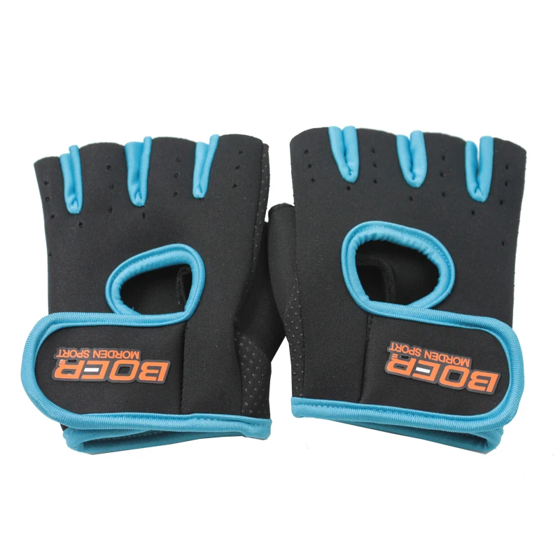 Neoprene Slip-Resistant Body Building Fitness Gloves for Men Women Sports Weight Lifting Gym Training Exercise Workout Crossfit