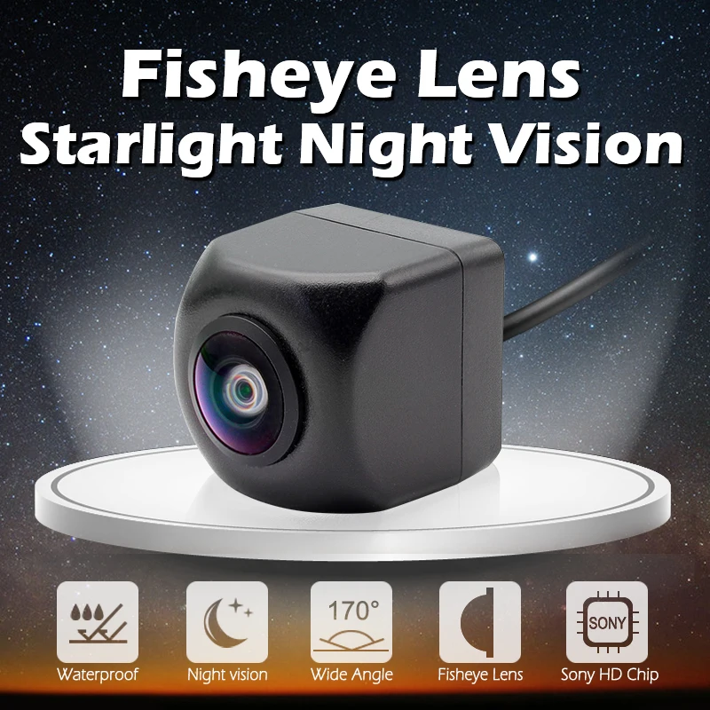 Greenyi HD 170 градусов 1080 P Fisheye sony/mccd объектив Starlight Ночное видение автомобиля обратный заднего вида Камера для Kia K3