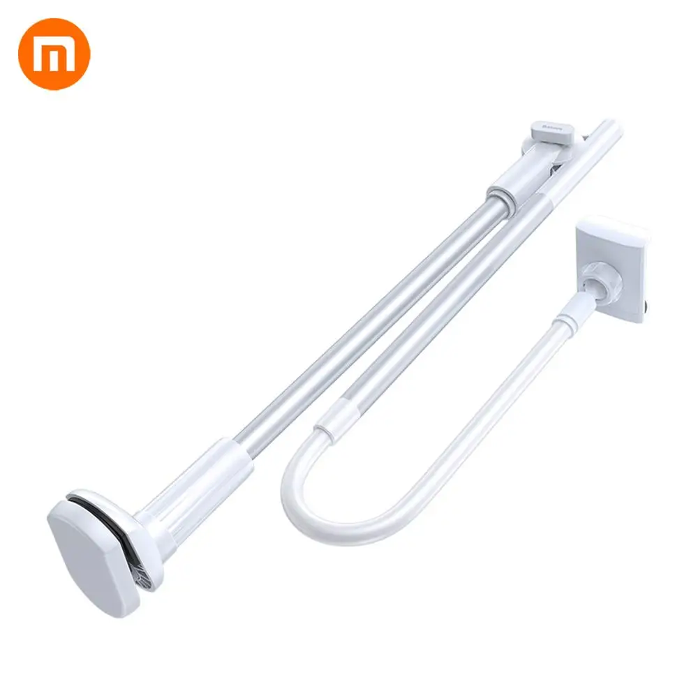 

HOT Xiaomi Baseus Foldable Mobile Phone Holder Adjustable Long Arm Lazy Phone Holder Clip Desk Tablet Mount Holder Stand