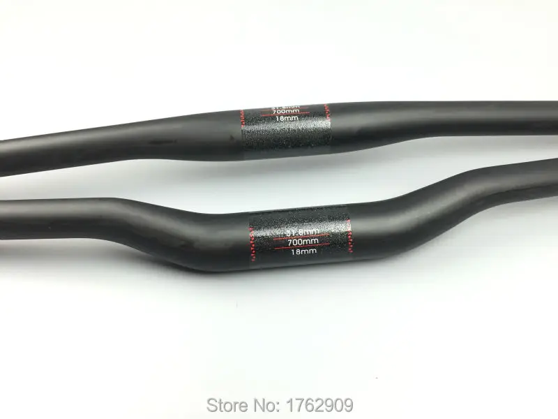 Mountain Bike Full Carbon Fibre Bicycle Handlebar 31.8*600-760mm bicycle handlebar