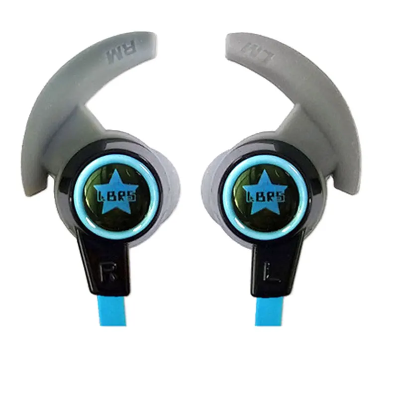 Черные беспроводные наушники и гарнитура с рисунком аниме Rock Shooter Bluetooth
