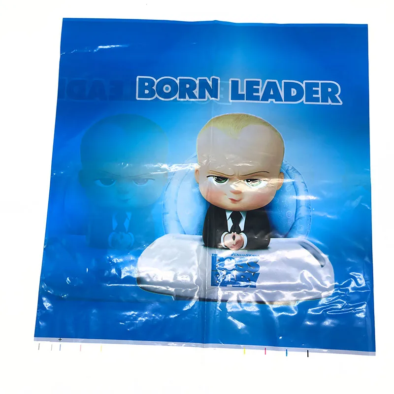 

1pcs/pack Baby Boss theme disposable table cover kids birthday party supplies Baby Boss plastic tablecloths