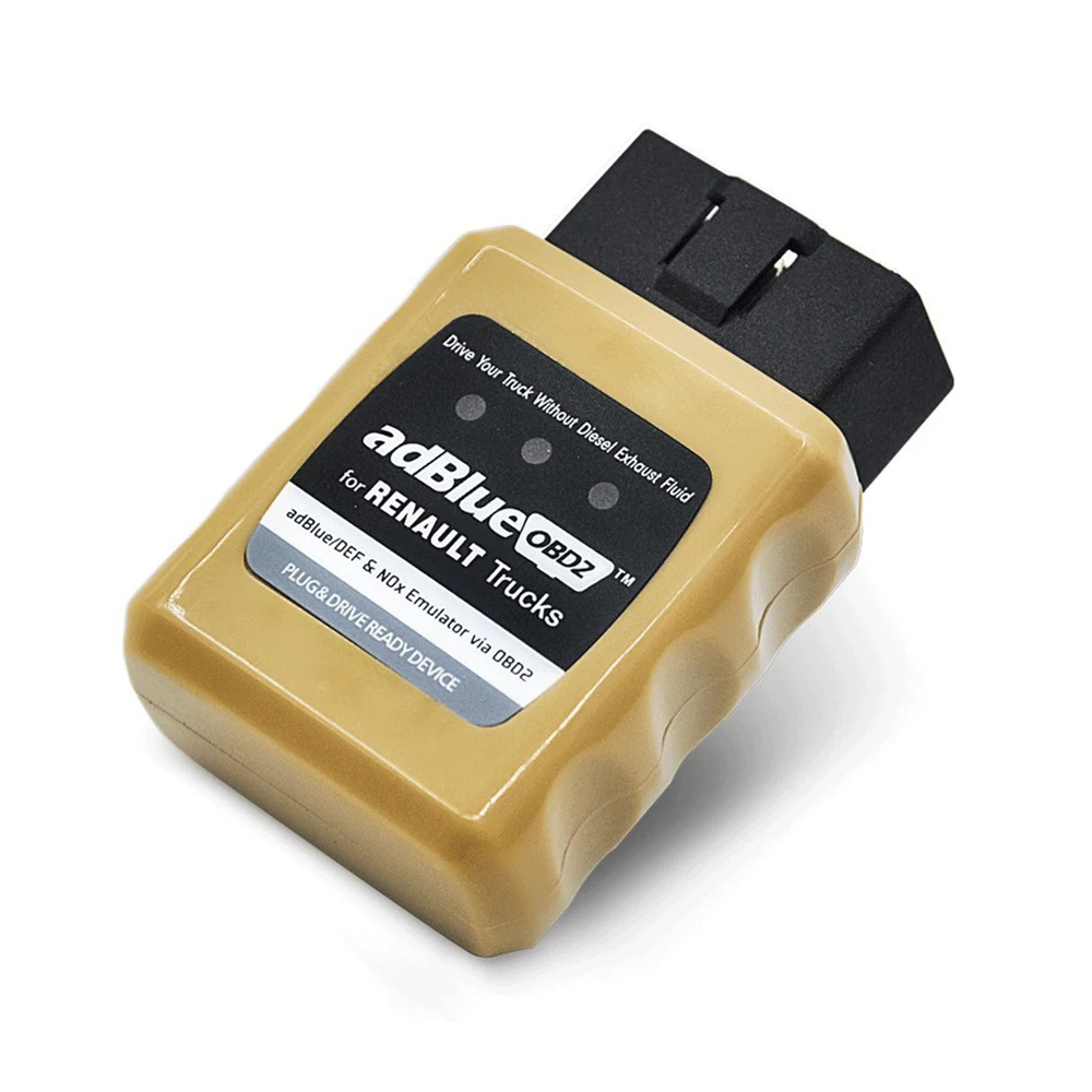 Ad синий эмулятор для Renault поддержка евро 4/5 AdblueOBD2 Ad синий OBD2 эмулятор Nox датчик Adblue эмулятор для Renault грузовиков