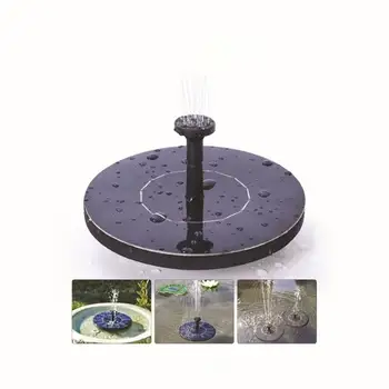 

Hot Sale 7V Solar Water Floating Pump Fountain Solar Garden Plants Artificial Outdoor Fountain Watering System Garden Decoration