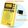 Mini Pocket DAB Digital Radio FM Receiver RDS Portable MP3 Player With LCD Display Screen Support TF Card Sleeping Time Set ► Photo 2/6