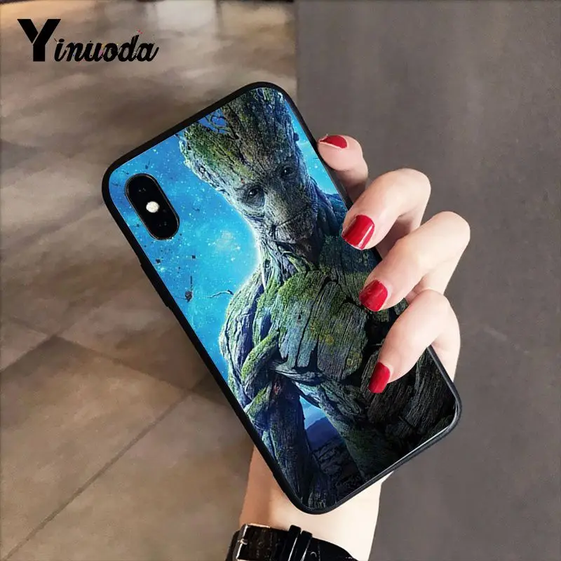 Yinuoda стражи для Galaxy Marvel DIY роскошные защитный корпус телефона iPhone 8 7 6 6 S 6 Plus X XS MAX 5 5S SE XR 10