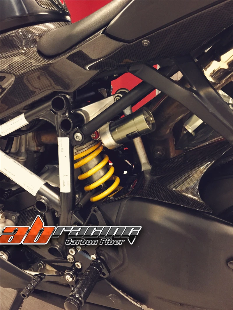 Rear Hugger Fender Mudguard Cover For Ducati 1098 Superbike 848 Full Carbon Fiber 100%