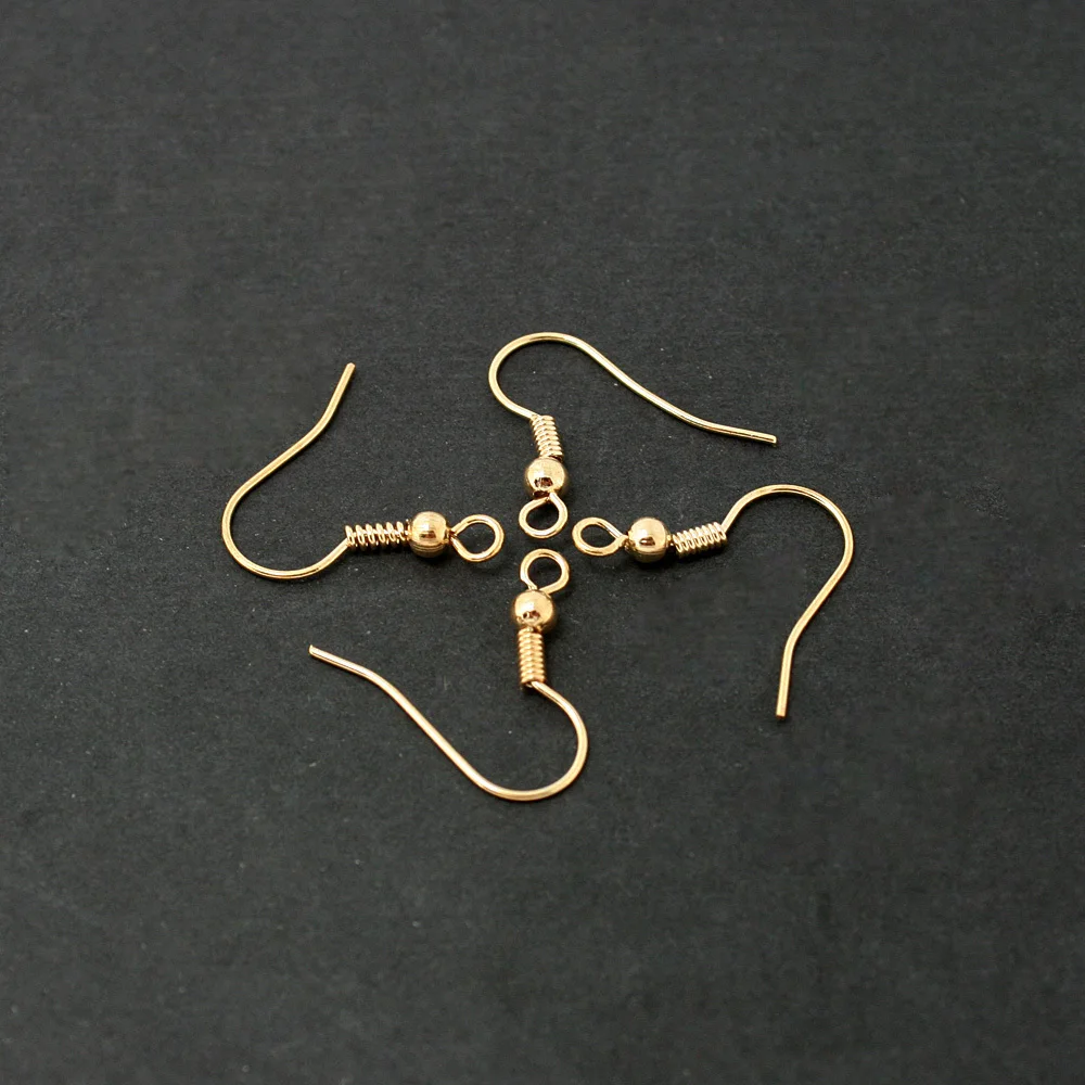 

Wholesale 18*20MM Earring Hook Clasp 100pcs/lot Gold Earring Clasps CN-FRB001-19