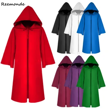 

Adult Children Star Wars Jedih Knight Cloak Cosplay Costumes Hooded Robes Cloaks Cape Coat For Women Men Kids Halloween Party