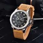 ✔ Parnis Mens Sport Водостойкий Запас хода Бизнес Отдельный второй циферблат Автоматическая автоподзав ★