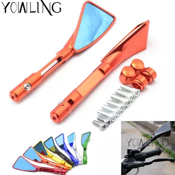 

Universal Motorcycle CNC Rearview Mirrors motorcycle accessories motorcycle mirror for ktm duke rc kawasaki kx 250 z800 z900 R3