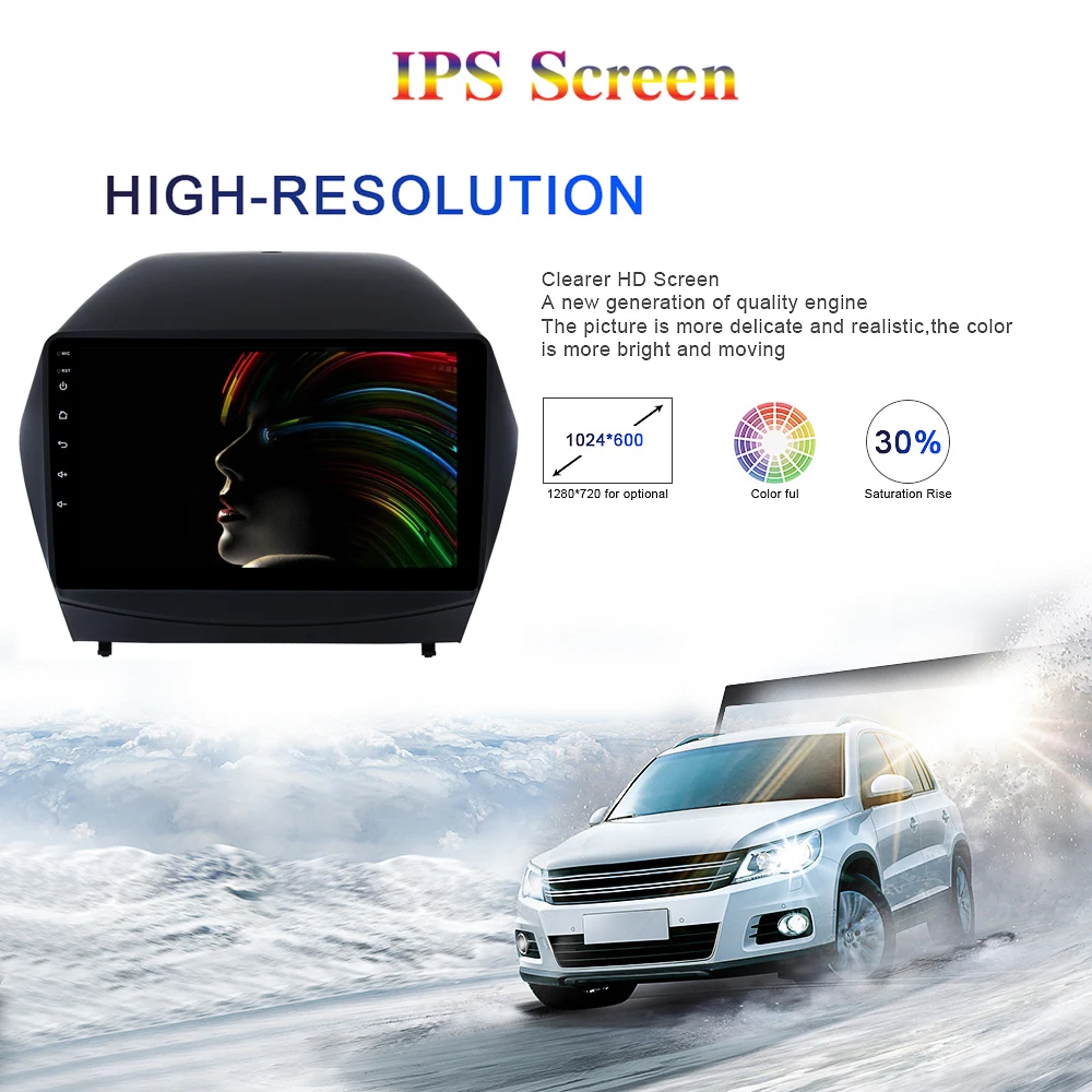 Cheap Android 9.0 Car Radio 2 Din GPS Navi for Hyundai IX35 / Tucson 2009 - 2015 PX6 DSP IPS Screen 4Gb+64Gb RDS WIFI BT HDMI output 6 Cheap Android 9.0 Car Radio 2 Din GPS Navi for Hyundai IX35 / Tucson 2009 - 2015 PX6 DSP IPS Screen 4Gb+64Gb RDS WIFI BT HDMI output 6