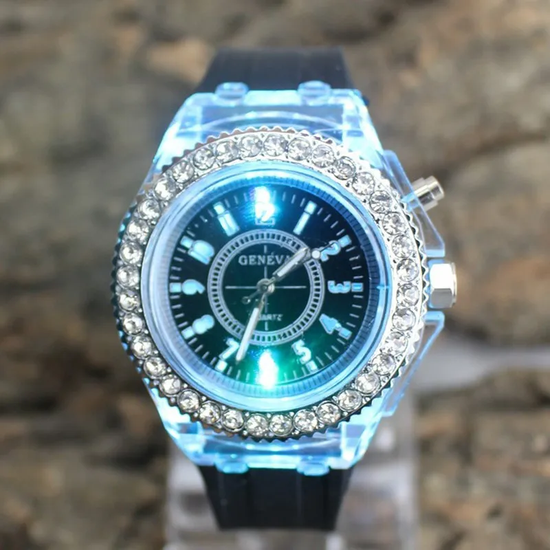 Fashion Womens Fashion Personality Luminous Watch Gift Casual Watch Clock Montre Femme #2AP26 (3)