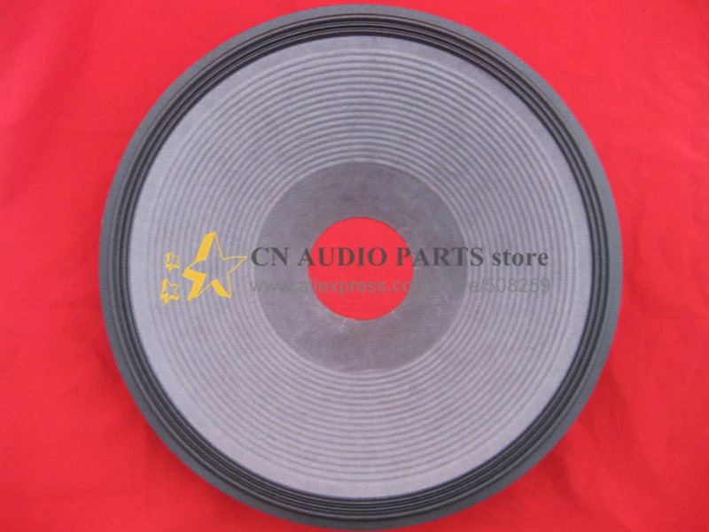 

10 pieces 18 inch 3 line woofer bass loudspeaker Speaker cloth surround paper cone (100 mm center hole) 110mm high