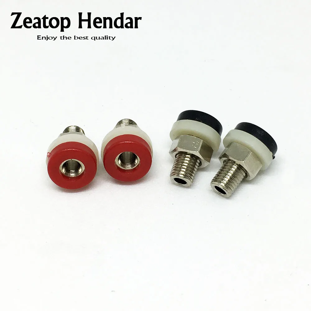 100pcs 5 Color Mini Brass 2mm Banana Female Socket Binding Post Jack