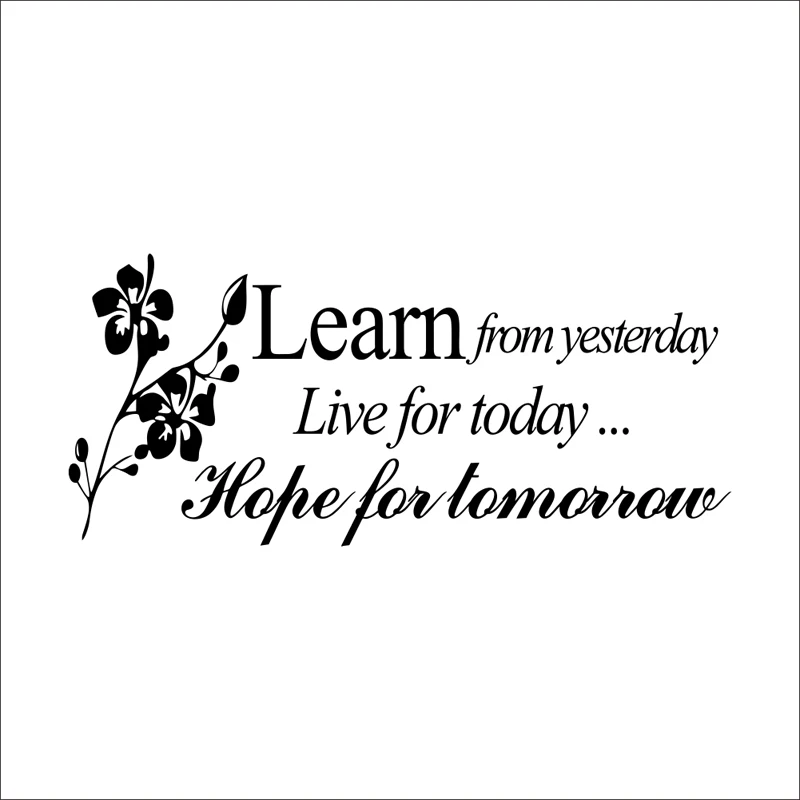 hot sale plane wall sticker modern for tile home decor living room plant flower pattern stickers