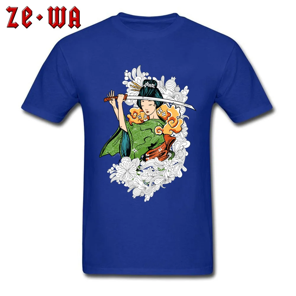japan geisha824yy Pure Cotton T Shirt for Men Fitness Tight T-Shirt Summer Coupons Round Neck T Shirt Short Sleeve japan geisha824yy blue