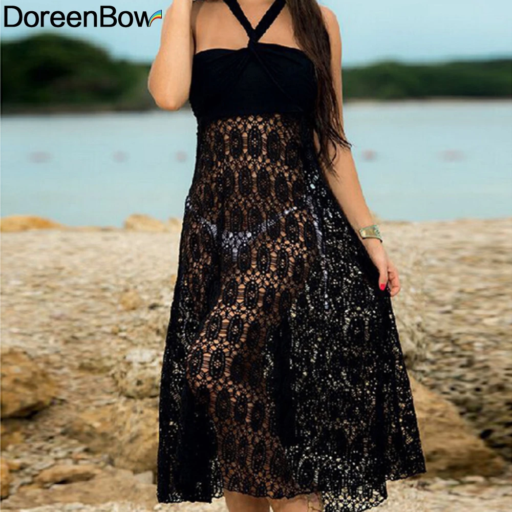 DoreenBow Polyester New Fashion Slim Beach Dress Hollow Out Bikini